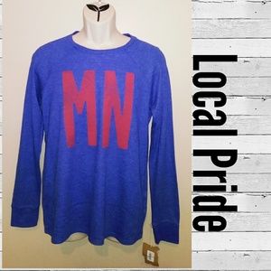 3/$25 Local Pride‎ Blue & Red Men Shirt - NWT
